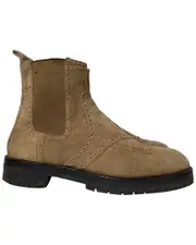 Herms Suede Findlay Bootie (Authentic Pre-Loved)