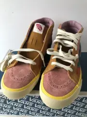 Vans Sk8-Hi LX Pack Rose Multi-Color Shoes VN0A4BVHVYL1 Mens Sz 9 Womens Sz 10.5
