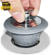 Bathtub Drain Stopper, Sink Stopper, Tub Stopper, Bathtub Drain Plug, Universal