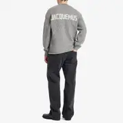 Jacquemus Back Logo Knit Jumper