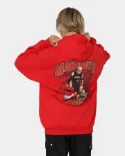 [Goat Crew] Goat Crew Man Down Hoodie Red - Size L L Red