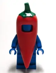 Lego - Minifigure Headgear - Red, Chili Pepper Costume