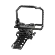 Full Camera Cage DSLR Rig w/10"Dovetail Plate & ARCA-Type QR Clamp f Nikon Z7 II