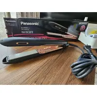 在飛比找蝦皮購物優惠-！二手！Panasonic國際牌奈米水離子直髮捲燙器 EH-