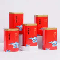 在飛比找蝦皮購物優惠-125克通用紅茶茶葉罐 空罐 金屬罐 馬口鐵茶葉盒 半斤一斤