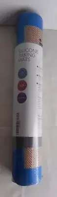Kitzini Silicone Baking 4 half Mat Set, Non-Stick Silicone Mats for Baking - NEW