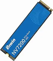 NV7200 2TB SSD NVMe2.0 M.2 Type 2280 PCIe Gen4 x 4 Max Read: 7200MB/s (R:7200MB/s, W: 6200MB/s) Internal SSD Heavy Duty PS5/PS5 Pro Tested to Work with 5 Years Manufacturer's Warranty