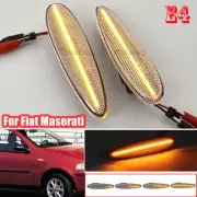 Clear For Fiat Palio 2002 2003 2004 2005-2006 LED Dynamic Side Marker Light (for: Fiat)