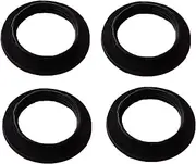 E26 E27 Lamp Shade Collar Rings,JNXQWE Light Socket Ring,E26 E27 Lock Socket Replacement Adapter Ring with Inner Diameter of 1.57 Inches（40MM）, Retainer Rings for Light Fixture (4, Black)