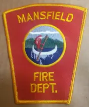 MA Mansfield Massachusetts Fire Department Patch