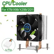 CPU Air Cooler Fan Heatsink Cooling PWM Radiator For Intel LGA X79 X99 X299 2011