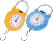 ROMISBABA Mini Scale with Hook Portable Suitcase Scale Accurate Measurement for Travel Outdoor