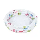 Inflatable Kiddie Pool PVC 31.5 Inch Cartoon Dinosaur Round Outdoor Swimming JF