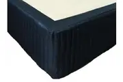 Alliance Pinnacle Single Black Bed Valance