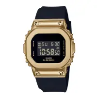 在飛比找momo購物網優惠-【CASIO 卡西歐】G-SHOCK 黑金時尚 高貴奢華 金