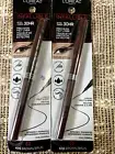 2 Pack L'Oreal Infallible Grip Precision Felt Waterproof Eyeliner 605 Brown