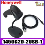 Honeywell Voyager 1450G2D-2USB-1 Handheld 1D 2D Barcode Scanner USB Kit W/ Stand