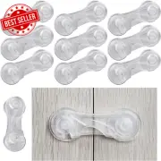 Cabinet Locks Child Proofing Safety, 10 Pcs Cabinet Locks for Babies, Cupboard D
