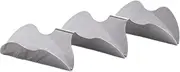 Byeaon Taco Holder | Stainless Steel Burrito Serving Tray Rack Oven Safe,Food Organizer Stand, Taco Shell Holder, Dishwasher and Grill Safe for Baking