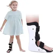 Pediatric Walking Boot For Kids,Fracture Boot for Kids, Orthopedic Support Shoe for Youth Ankle Break Injury, Kid's Stress Metatarsal Bone Fracture, Broken Foot or Toe Recovery Cast, Right(L)