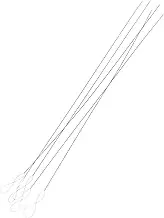ARTSEWPLY 5Pcs Opened Needles for Jewelry Making Durable Iron Wire Beading Needles for Crafting Sewing and Embroidery Essential Threading Tools for Arts Crafts