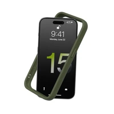 Bumper Case Compatible with [iPhone 15 Pro] | iPhone 15 Pro - Camo Green