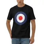 RAF ROUNDEL MOD TARGET 誰面對定制的超大經典 T 恤