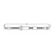BORG & BECK Brake Hose BBH7822 FOR Mini Clubman Clubvan Genuine Top Quality 2yrs