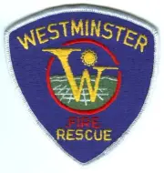 Westminster Fire Rescue Department Patch Colorado CO OOS