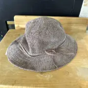 NWT! A New Day Wide Rim Floppy Hat Brown