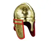 Medieval Roman Greek Knight Armour Late Roman Deurne gold Helmet