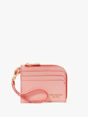 Devin Pop Trim Card Case Wristlet