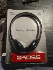 Koss KPH7 Lightweight On Ear Portable Headphones with Adjustable Headband.