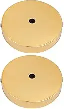 Aexit 2 (Lighting fixtures and controls) Pcs100mm X 19mm Ceiling Canopy Kit LED Light Base (79ry548qf463) Gold Tone