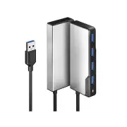 Alogic USB-A Fusion SWIFT 4-in-1 HubSpace Grey UAFUUA-SGR