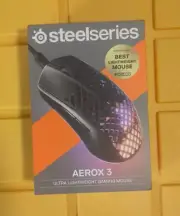 SteelSeries Aerox 3 Gaming Mouse - Onyx