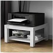 Under Desk Storage Racks Copier Shelf Double Layer Bracket Simple Floor Standing Office Printer Rack