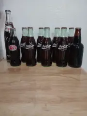 Vintage Coca-Cola, Pepsi, Sioux City Sarsaparilla Unopened Bottles. 1986 Bottles