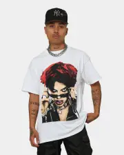 [YUNGBLUD] Yungblud Life On Mars Tour Vintage T-shirt White - Size 2XL 2XL White