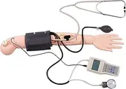 High-End Blood Pressure Measurement Arm Training Model, High Simulation Adult Arm Simulator, for Hospital Nursing Training Practice