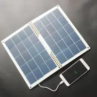 在飛比找蝦皮購物優惠-熱賣 折疊40W太陽能充電器電板 充電寶 手機 移動電源充電