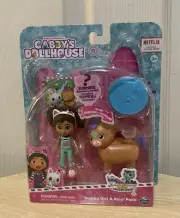 GABBY'S Dollhouse Cat Adventures Gabby Girl & Kico Kittycorn Figure NEW 2023
