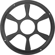 NDNCZDHC 10in Speaker Grill Cover High Elasticity Black Iron Speaker Grille Protective Cover Universal for Car RV