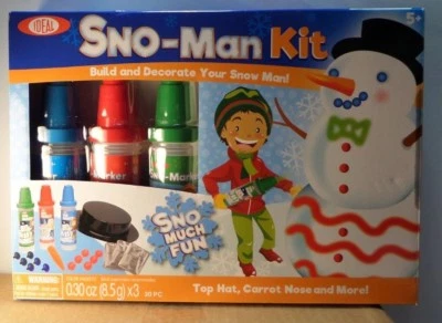 Sno-Man Kit-Snow man decorating kit