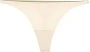 [OFFSUM] Women's Thong Panties - 2Pcs/Set Seamless Ice Silk Classic High Stretch Underwear Sexy Solid Color Low Waist Ultra Thin Underpant Clothing