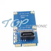 2PCS mSATA Mini PCI-e SATA SSD Slot To 7 Pin SATA HDD Convert Card Adapter