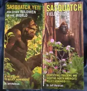 Bigfoot Sasquatch Yeti Abominable Snowman Field Guides by Jeff Meldrum 2 Pack!