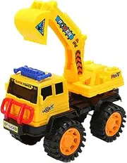 ERINGOGO Toy Excavator Boys and Girls Construction Car Toy Set Tools Educational Plastic Model for Toddlers