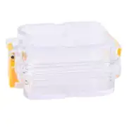 Membrane plastic denture tooth box transparent tooth box plastic denture box _SE