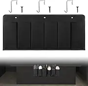 RVZONE RV Shoe Pockets 6 Large Pockets Heavy Hanging Bedside Storage Organizer with Sturdy Hooks for Shoes, Toys and Tools